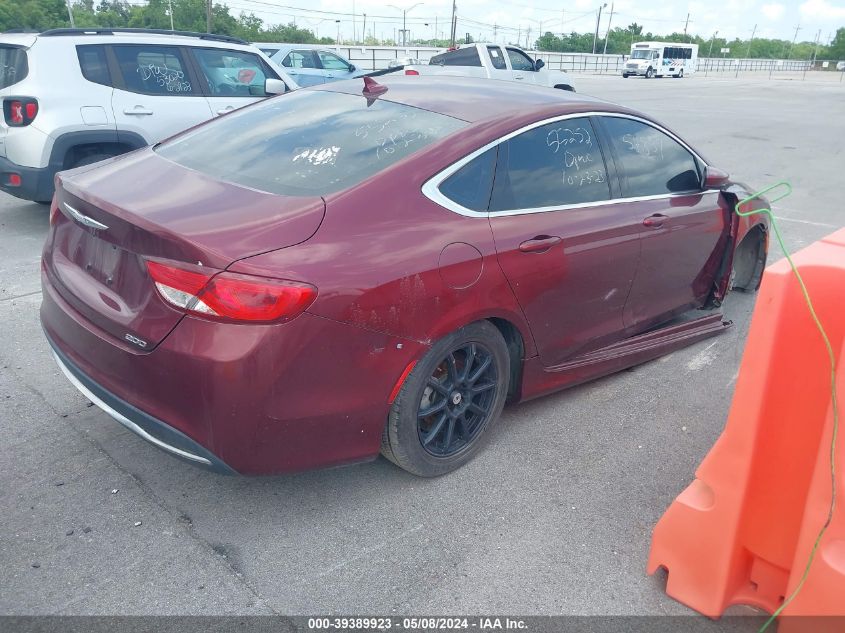 2017 Chrysler 200 Limited Platinum VIN: 1C3CCCAB8HN505941 Lot: 39389923