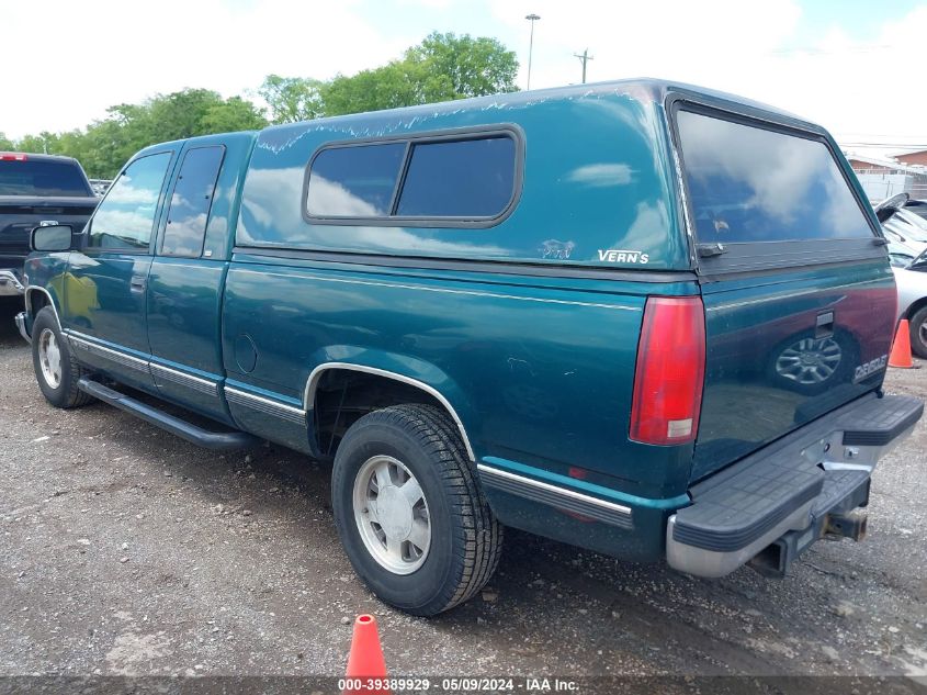 1998 Chevrolet C1500 Fleetside VIN: 1GCEC19R1WR101153 Lot: 39389929