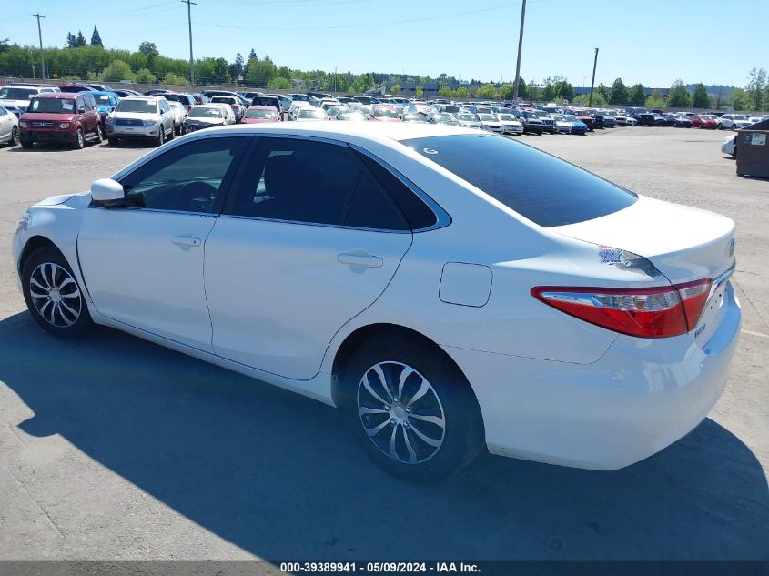 2015 Toyota Camry Le VIN: 4T4BF1FK4FR490113 Lot: 39389941