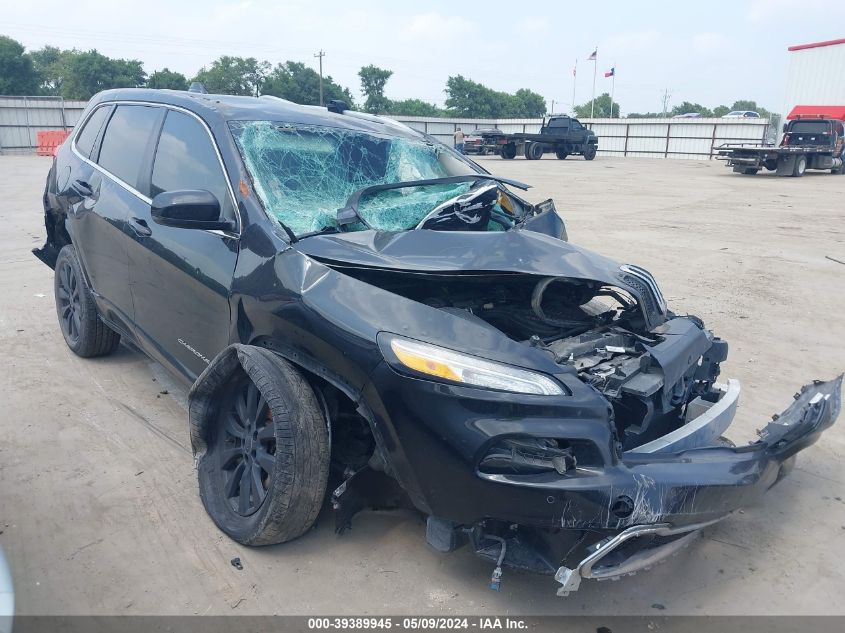 2016 Jeep Cherokee Overland VIN: 1C4PJMJS1GW314511 Lot: 39389945