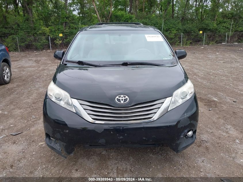 2012 Toyota Sienna Xle V6 8 Passenger VIN: 5TDYK3DC9CS265889 Lot: 39389943