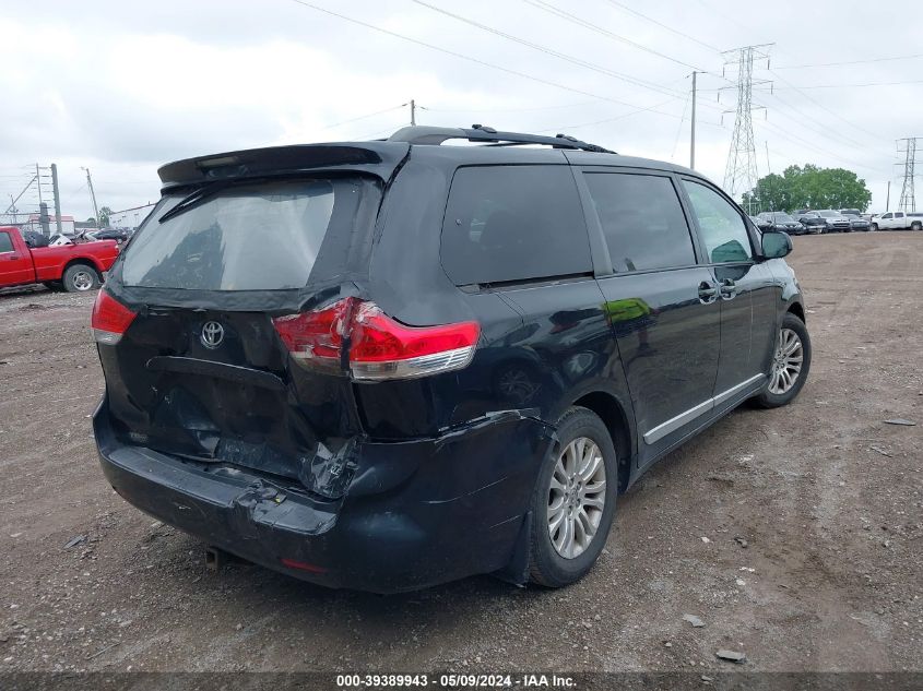 2012 Toyota Sienna Xle V6 8 Passenger VIN: 5TDYK3DC9CS265889 Lot: 39389943