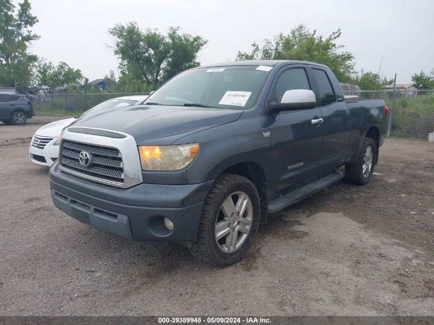 2007 Toyota Tundra Limited 4.7L V8 VIN: 5TFRT58187X001682 Lot: 39389948