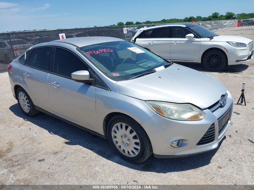 2012 Ford Focus Se VIN: 1FAHP3F22CL221617 Lot: 39389955