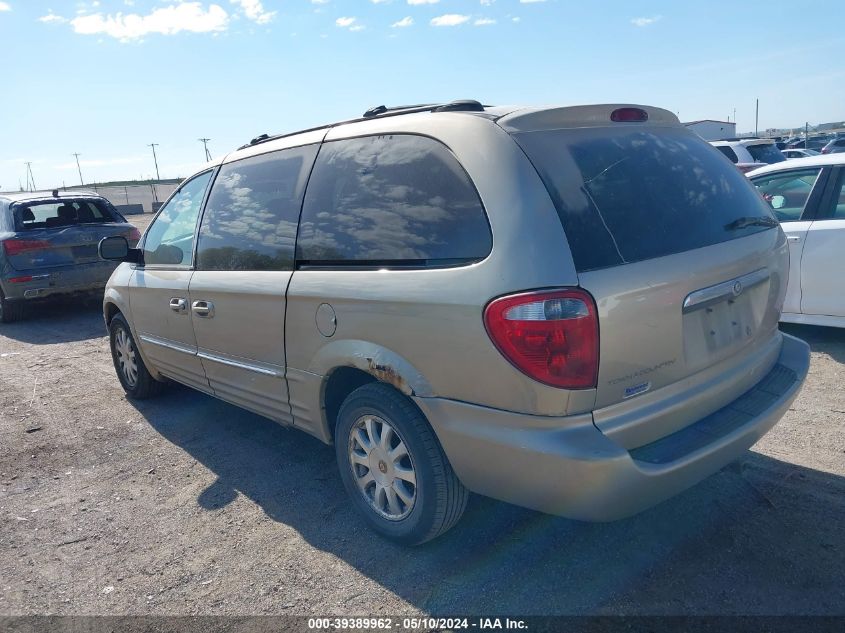 2002 Chrysler Town & Country Lxi VIN: 2C4GP54L32R729436 Lot: 39389962