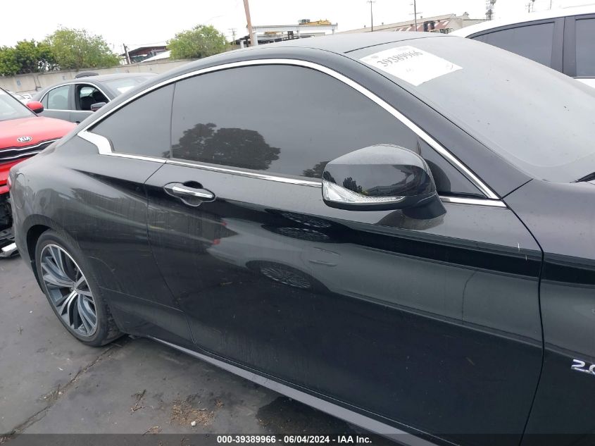 2018 Infiniti Q60 2.0T Luxe VIN: JN1CV7EK5JM200676 Lot: 39389966