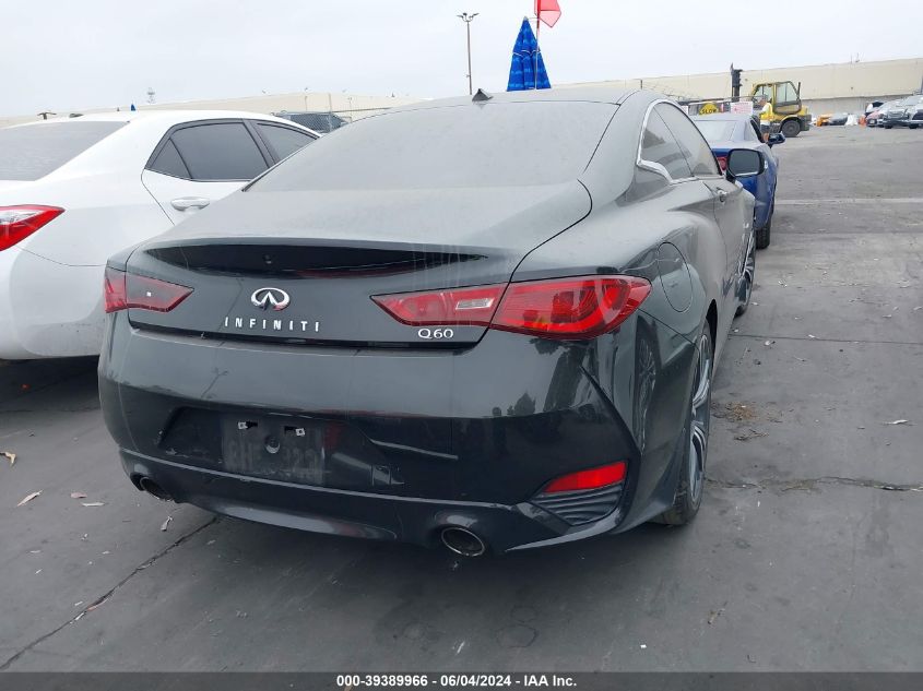 2018 Infiniti Q60 2.0T Luxe VIN: JN1CV7EK5JM200676 Lot: 39389966