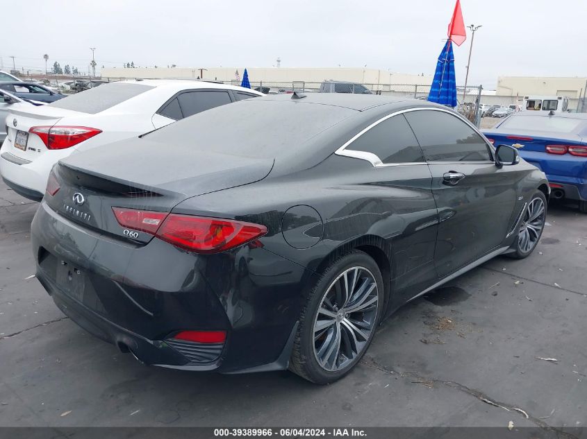 2018 Infiniti Q60 2.0T Luxe VIN: JN1CV7EK5JM200676 Lot: 39389966