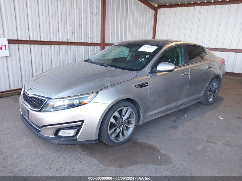 5XXGR4A65FG388722 2015 KIA OPTIMA - Image 2