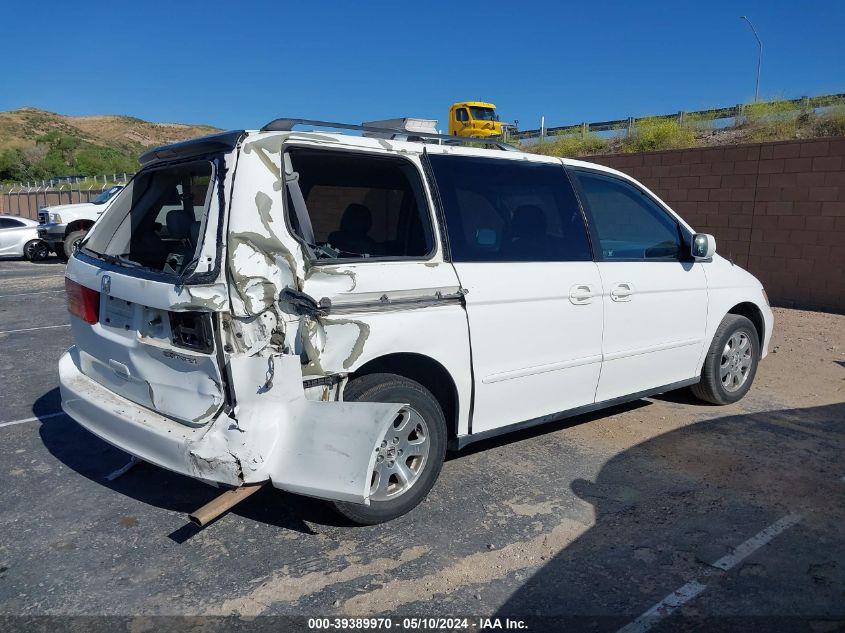 2004 Honda Odyssey Ex-L VIN: 5FNRL18064B050921 Lot: 39389970