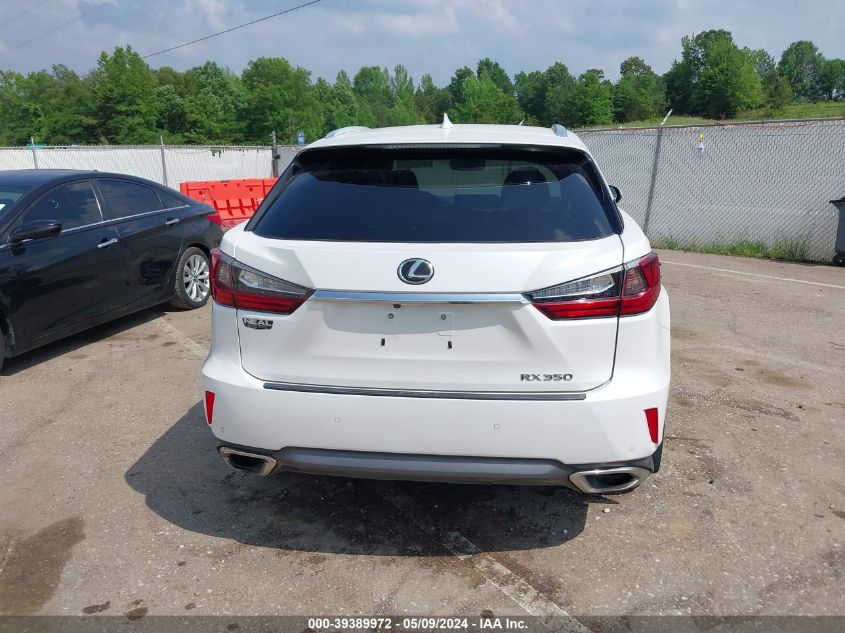 2018 Lexus Rx 350 VIN: 2T2BZMCA7JC154430 Lot: 39389972