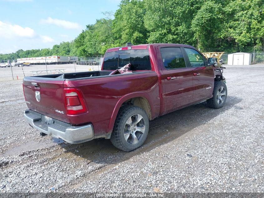 2020 Ram 1500 Laramie 4X4 5'7 Box VIN: 1C6SRFJT4LN411040 Lot: 39389973