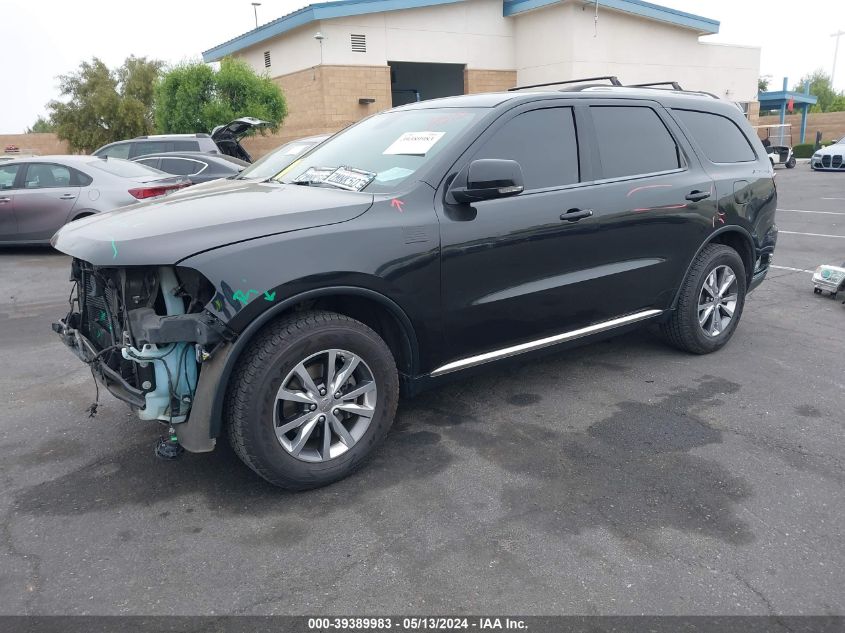 2015 Dodge Durango Limited VIN: 1C4RDHDG6FC922720 Lot: 39389983