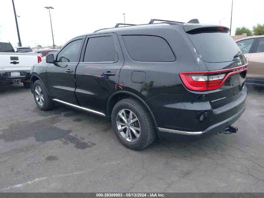 2015 Dodge Durango Limited VIN: 1C4RDHDG6FC922720 Lot: 39389983