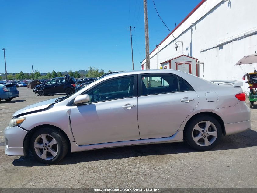 2011 Toyota Corolla S VIN: 2T1BU4EE8BC666511 Lot: 39389988