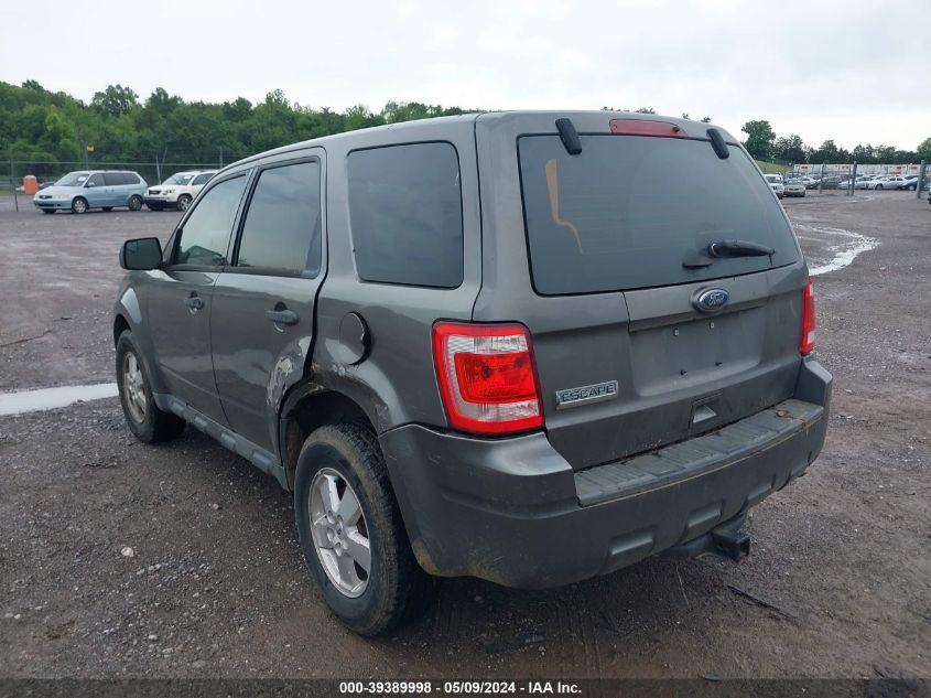 2011 Ford Escape Xls VIN: 1FMCU0C7XBKC23496 Lot: 39389998