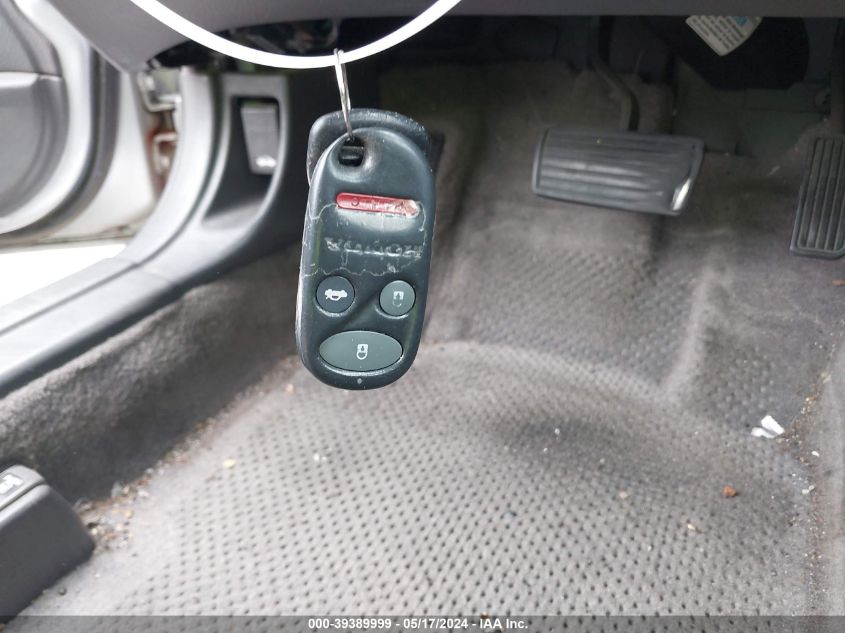 2001 Honda Accord 3.0 Ex VIN: 1HGCG16511A050968 Lot: 39389999