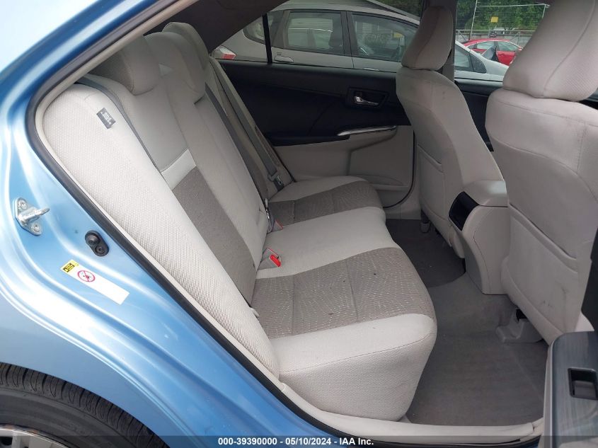 2012 Toyota Camry Hybrid Le VIN: 4T1BD1FK3CU010767 Lot: 39390000