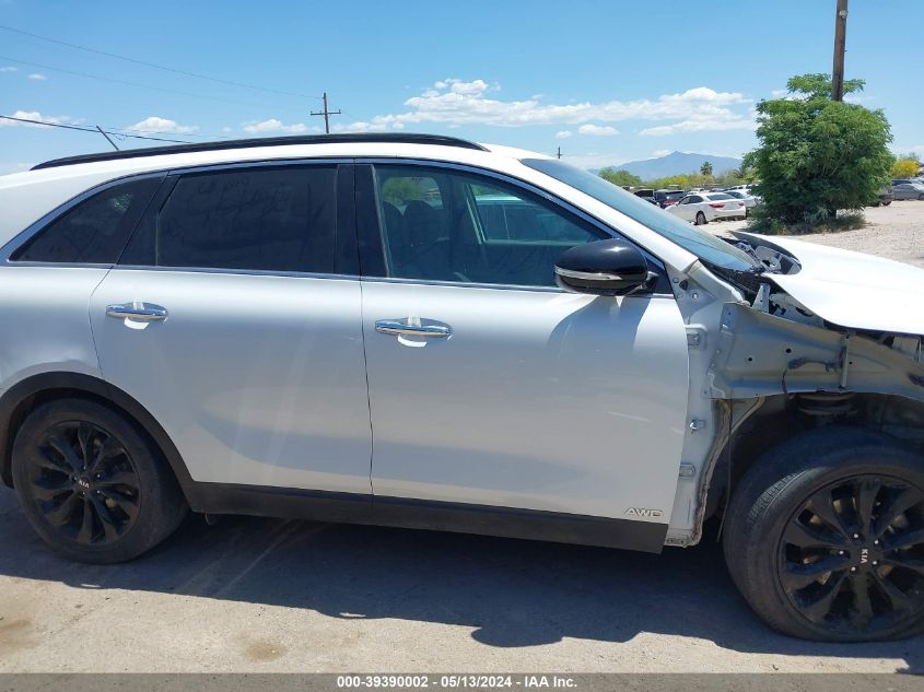 2019 Kia Sorento 3.3L S VIN: 5XYPGDA51KG593909 Lot: 39390002