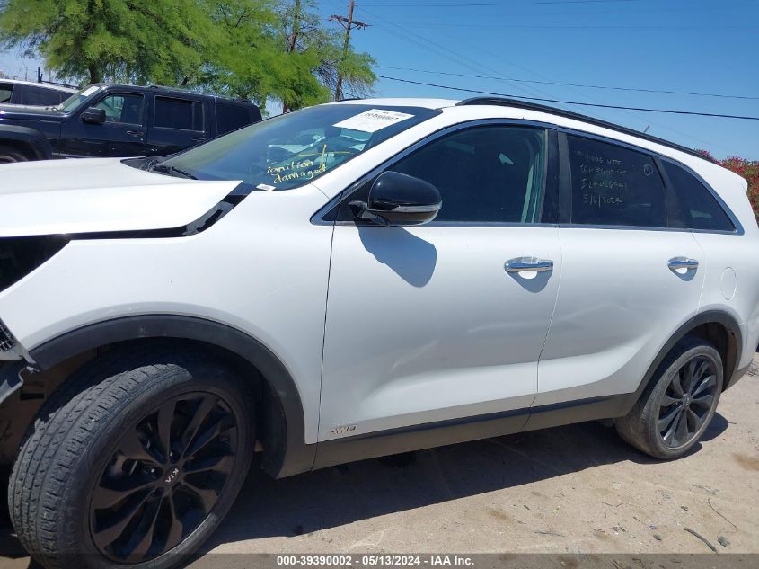 2019 Kia Sorento 3.3L S VIN: 5XYPGDA51KG593909 Lot: 39390002