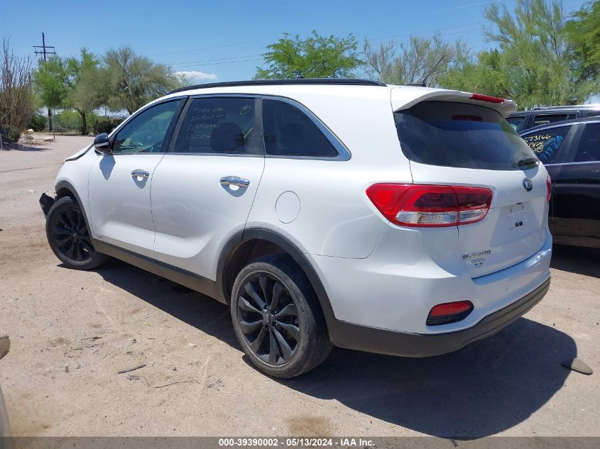 2019 Kia Sorento 3.3L S VIN: 5XYPGDA51KG593909 Lot: 39390002