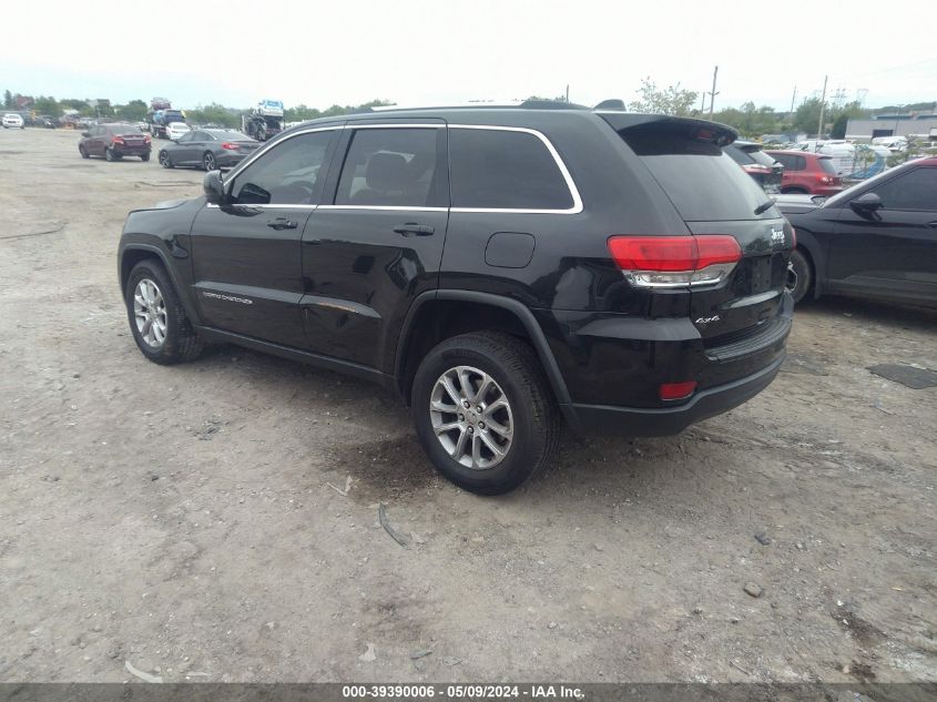 2015 Jeep Grand Cherokee Laredo VIN: 1C4RJFAG3FC196493 Lot: 39390006