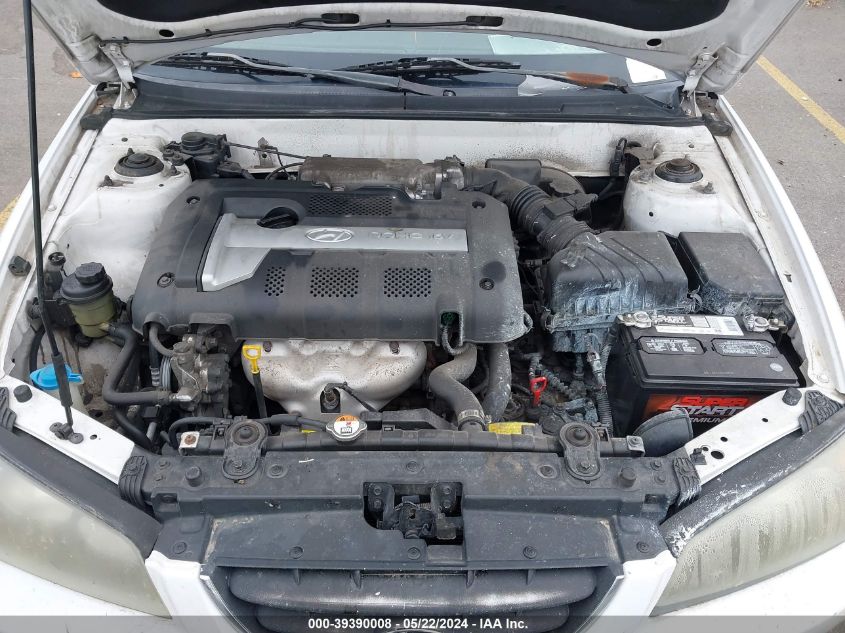 2004 Hyundai Elantra Gls/Gt VIN: KMHDN46D94U712053 Lot: 39390008