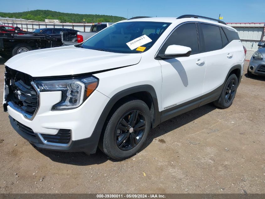 2022 GMC Terrain Fwd Sle VIN: 3GKALMEV1NL307814 Lot: 39390011