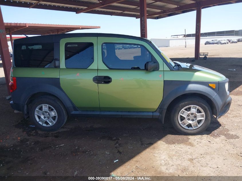 2006 Honda Element Lx VIN: 5J6YH18366L005639 Lot: 39390017