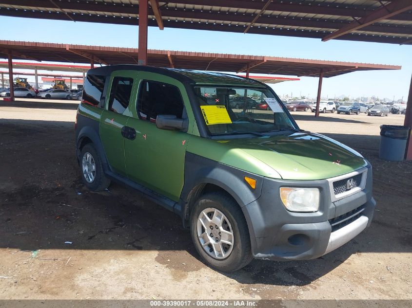 2006 Honda Element Lx VIN: 5J6YH18366L005639 Lot: 39390017