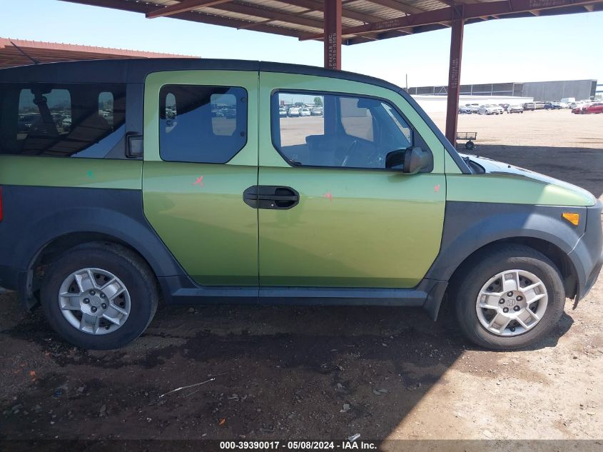 2006 Honda Element Lx VIN: 5J6YH18366L005639 Lot: 39390017