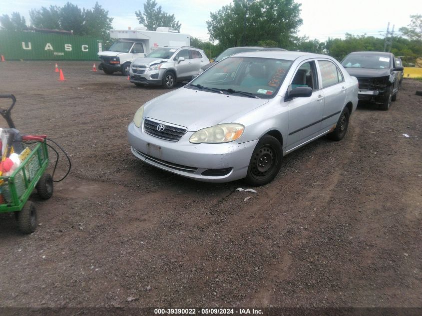 2006 Toyota Corolla Ce VIN: JTDBR32E860080973 Lot: 39390022