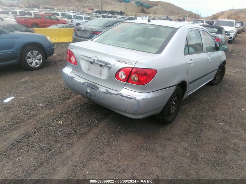 2006 Toyota Corolla Ce VIN: JTDBR32E860080973 Lot: 39390022