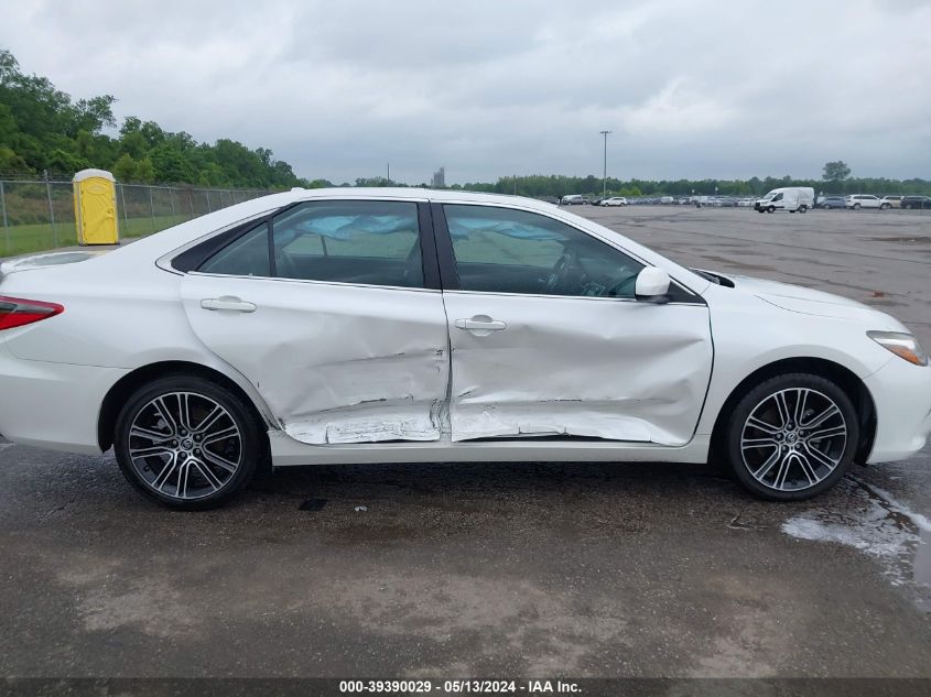 2016 Toyota Camry Se VIN: 4T1BF1FK1GU141888 Lot: 39390029