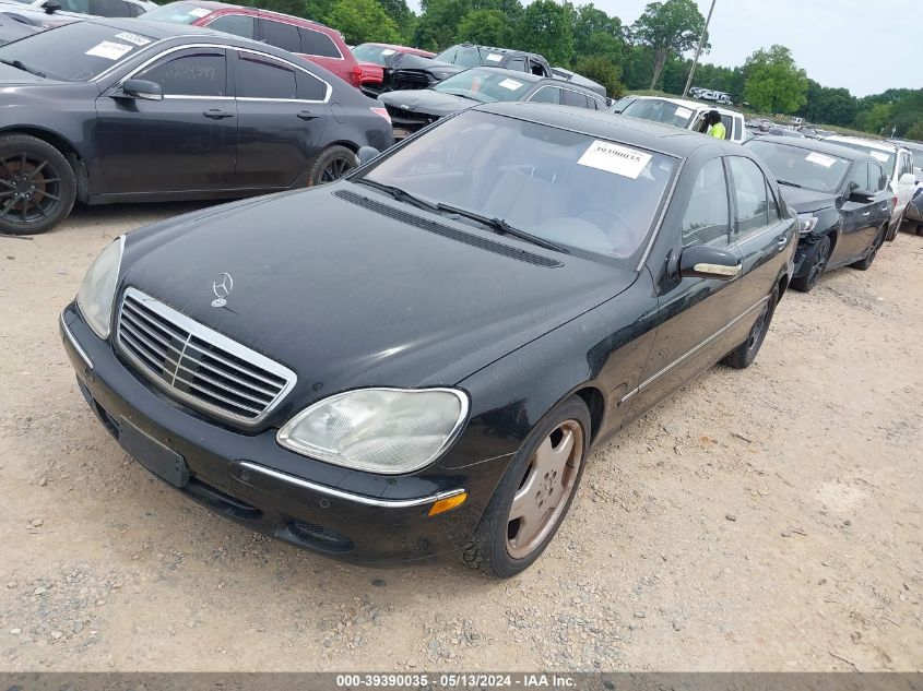 WDBNG75J72A235390 | 2002 MERCEDES-BENZ S 500