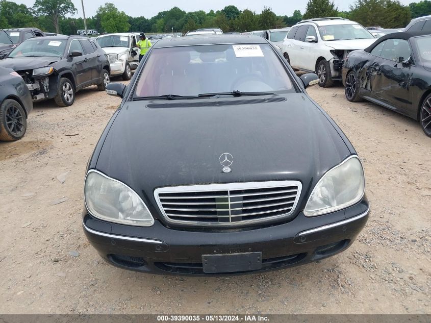 WDBNG75J72A235390 | 2002 MERCEDES-BENZ S 500