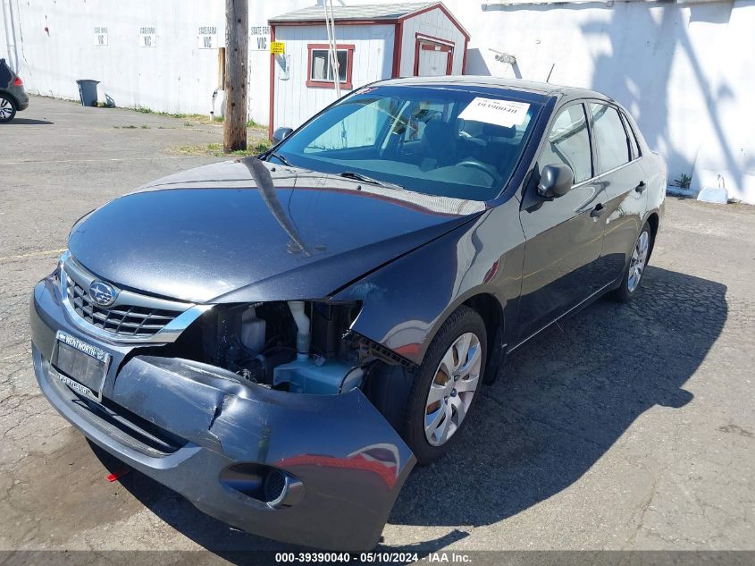 2008 Subaru Impreza 2.5I VIN: JF1GE616X8H506170 Lot: 39390040