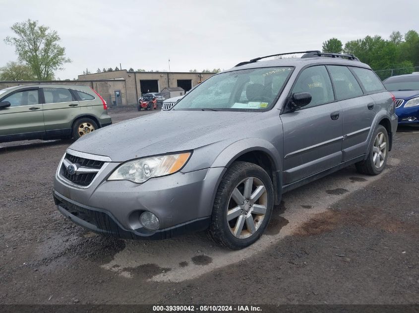 2008 Subaru Outback 2.5I/2.5I L.l. Bean Edition VIN: 4S4BP61C887318916 Lot: 39390042