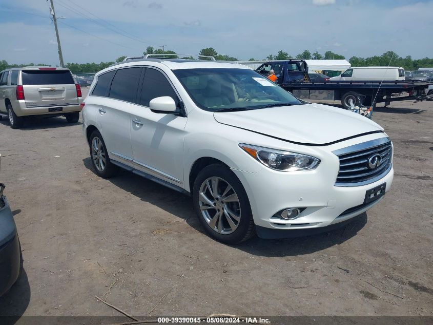 2013 Infiniti Jx35 VIN: 5N1AL0MM2DC344387 Lot: 39390045