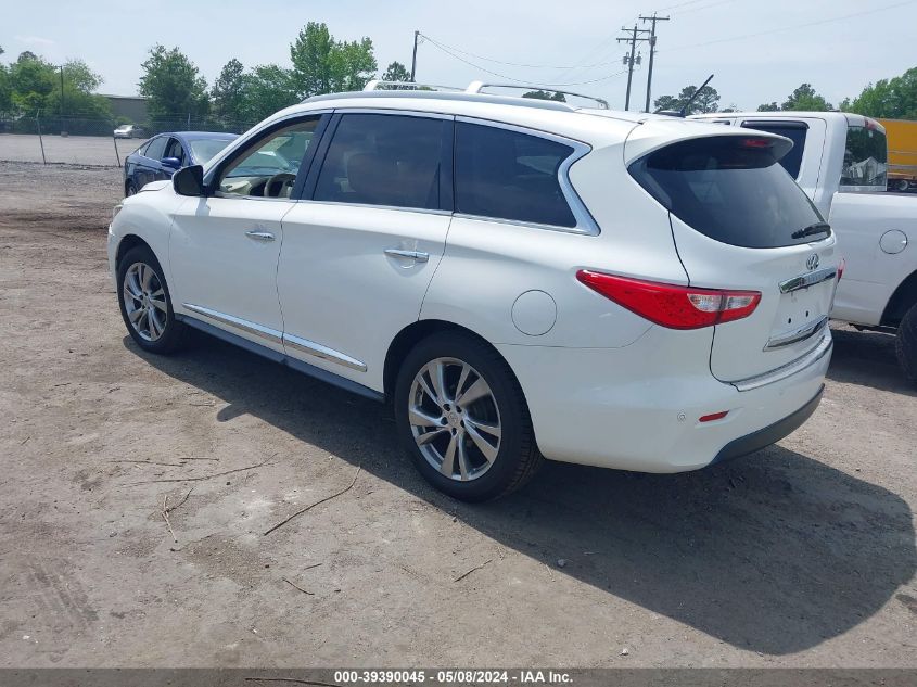 2013 Infiniti Jx35 VIN: 5N1AL0MM2DC344387 Lot: 39390045