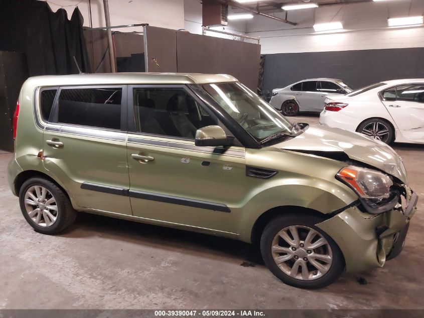 2012 Kia Soul + VIN: KNDJT2A62C7363163 Lot: 39390047