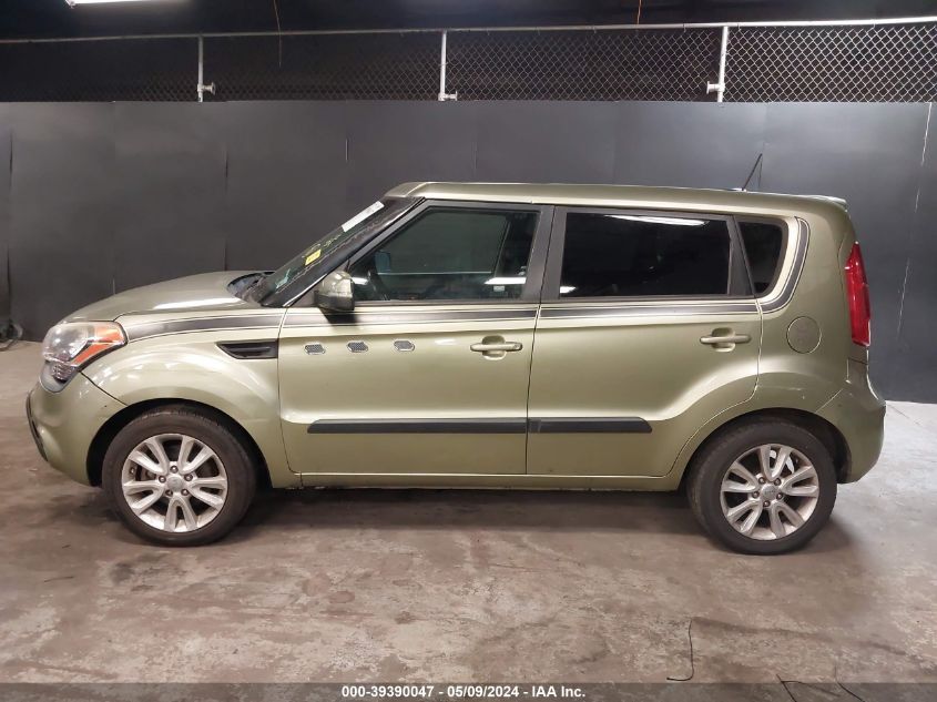 2012 Kia Soul + VIN: KNDJT2A62C7363163 Lot: 39390047