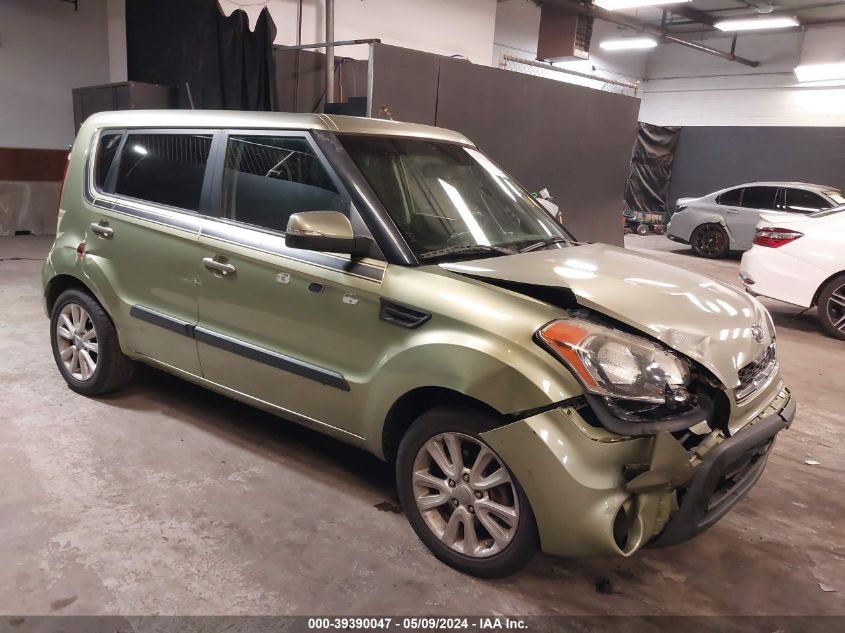 2012 Kia Soul + VIN: KNDJT2A62C7363163 Lot: 39390047