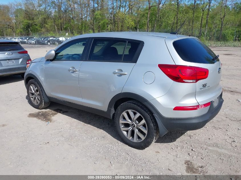 2014 Kia Sportage Lx VIN: KNDPBCAC7E7594815 Lot: 39390053