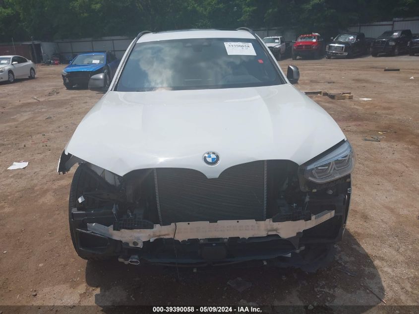 2019 BMW X3 M40I VIN: 5UXTS3C52K0Z04594 Lot: 39390058