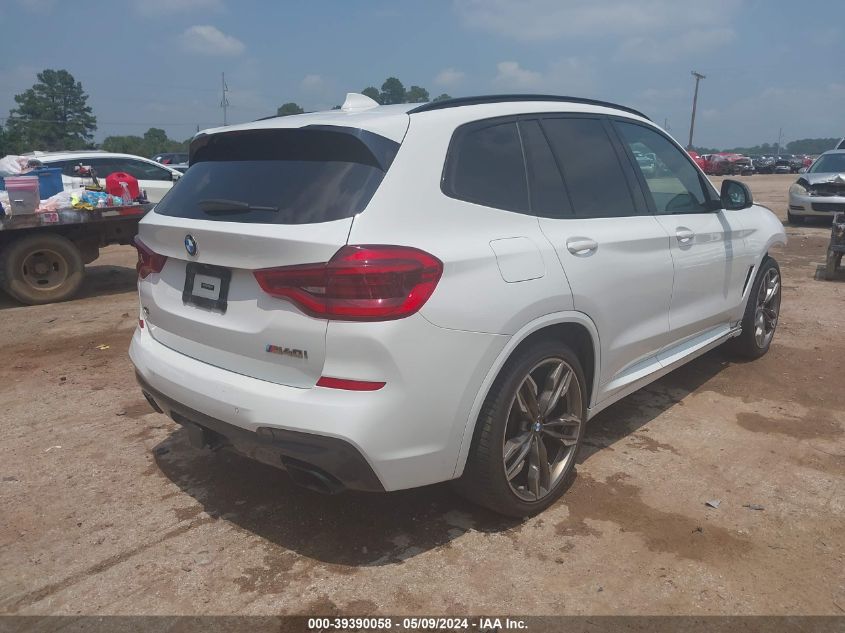 2019 BMW X3 M40I VIN: 5UXTS3C52K0Z04594 Lot: 39390058