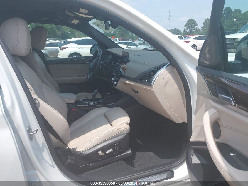 2019 BMW X3 VIN: 5UXTS3C52K0Z04594