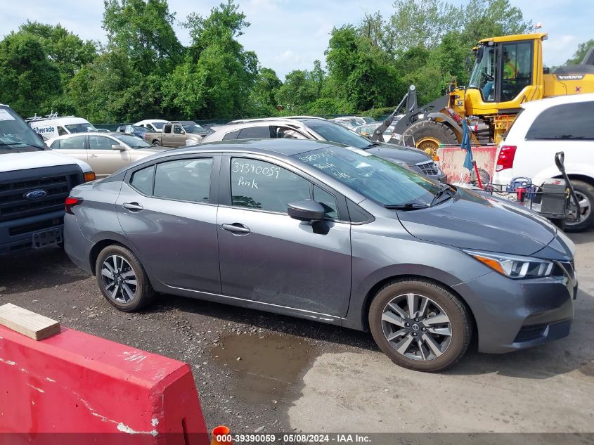 2021 Nissan Versa Sv Xtronic Cvt VIN: 3N1CN8EV5ML827134 Lot: 39390059