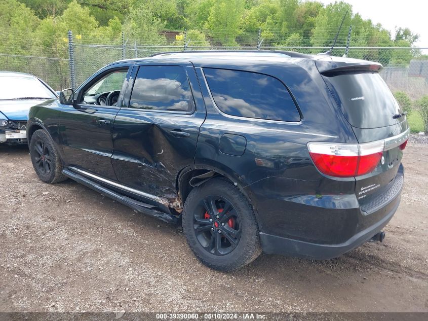 2011 Dodge Durango Crew VIN: 1D4RE4GG6BC650667 Lot: 39390060