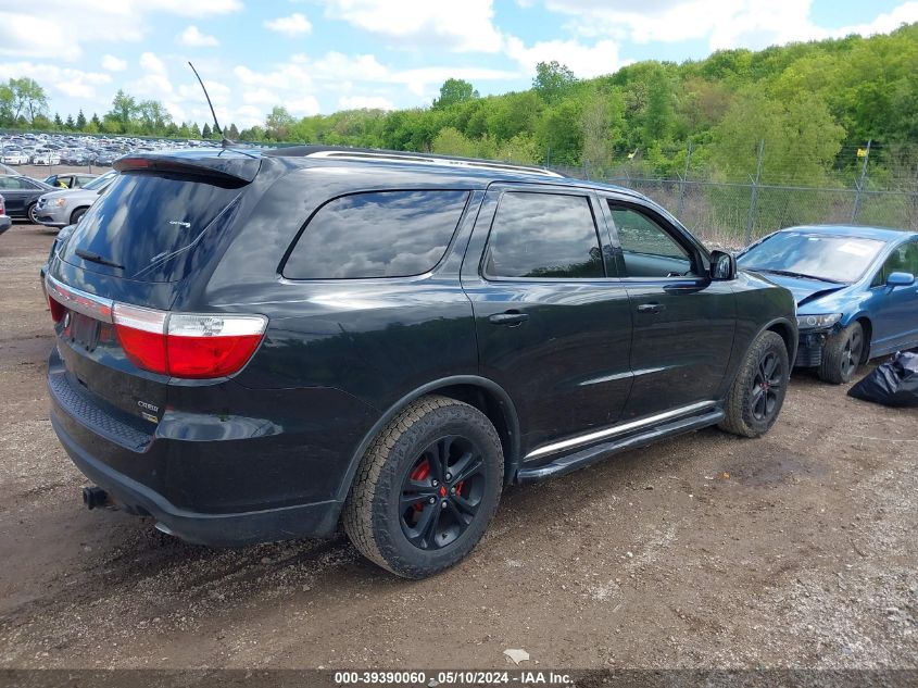 2011 Dodge Durango Crew VIN: 1D4RE4GG6BC650667 Lot: 39390060